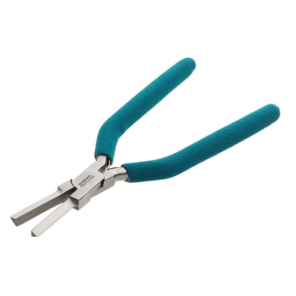 Pliers, Wubbers&reg; Designer Mandrel, pkg/1, small triangular mandrel, steel and rubber, 7 inches. image number 1
