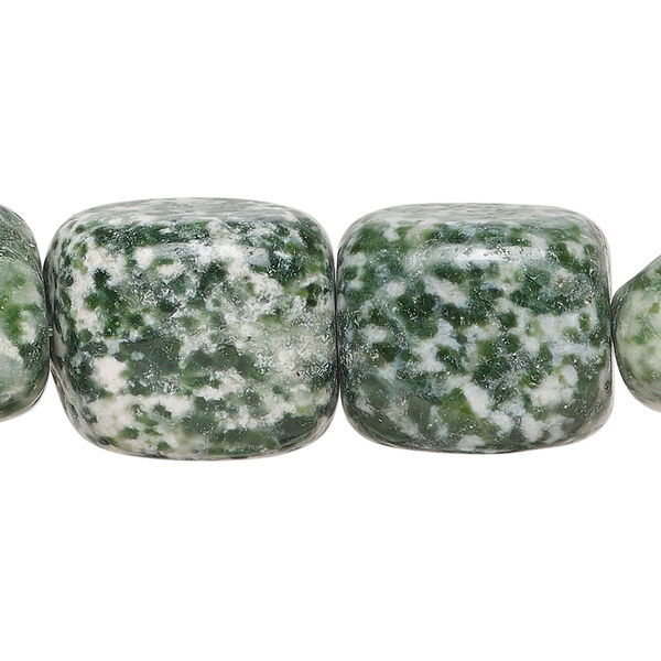 Tree agate 1pkg1, nugget bead natural, 15 inch medium to large image number 0
