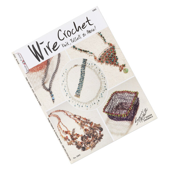 Book, "Wire Crochet, Knit, Tassels and More" by Suzanne McNeill. Sold individually. image number 0