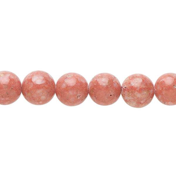 Multi-gemstone / mother-of-pearl shell / resin 1pkg1, round bead 15 inch 7-9mm image number 0
