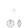 Drop 12pk crystal, Crystal Passions® 6mm pendant mini disk 6428 image number 0
