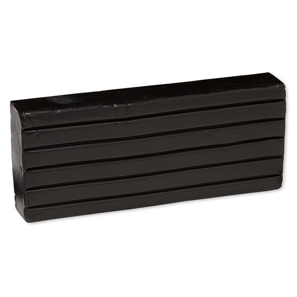 Polymer clay, Sculpey® PREMO, pkg/8 ounces, black. image number 0