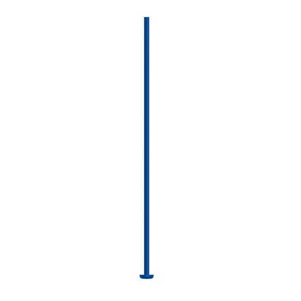 Head pin, niobium, dark blue, 1-1/2 inches, 21 gauge. Sold per pkg of 10. image number 0