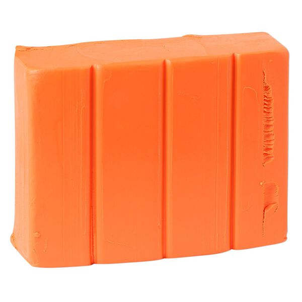 Polymer clay, Sculpey® PREMO, orange. Sold per 2-ounce bar. image number 0