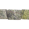 Russian serpentine 1pkg1, flat rectangle bead natural, 15 inch 19x11mm-20x16mm image number 0