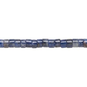 Sodalite 1pkg1, heishi bead natural 15.5-16 inch 4x2mm