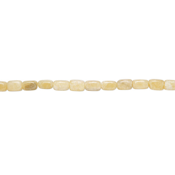 Yellow calcite 1pkg1, nugget bead natural, 15 inch medium to large image number 1