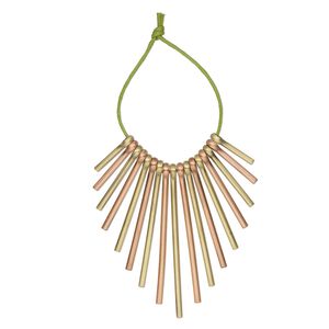 Focal, antique brass- and antique copper-plated brass, 20-59mm graduated fan. Sold per 17-piece set.