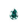 Fancy stone 1pkg1 Caribbean green foil back, Crystal Passions&reg; Regenerated 18x13mm pear 4320 image number 0