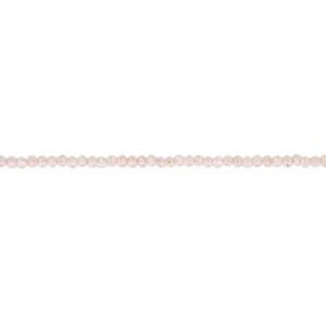 Pink flake moonstone 1pkg1, hand-cut faceted round bead natural 15.5-16 inch 1.5mm