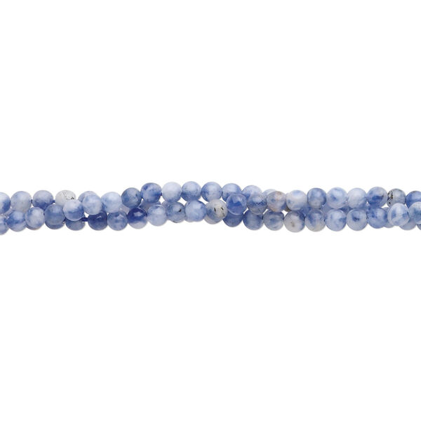 Sodalite 1pkg1, round bead natural B grade, 15.5-16 inch 2mm image number 0