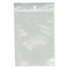 Bag, Tite-Lip™, plastic, clear, 3x4-inch top zip with hole. Sold per pkg of 100. image number 1