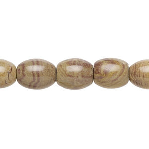 Brown zebra stone 1pkg1, barrel bead natural, 15 inch 11x9mm-11x10mm