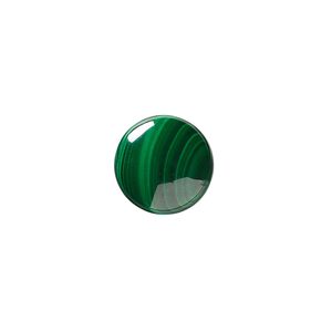Malachite 1pkg1, calibrated round cab natural 14mm