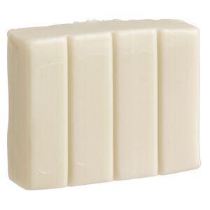 Polymer clay, Sculpey® PREMO, glow in the dark. Sold per 2-ounce bar.