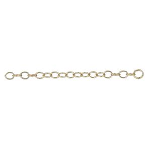 Extender chain 1pkg1 14Kt gold-filled cable, 2.8mm, 2 inch
