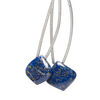 Lapis lazuli 1pkg2, hand-cut top-drilled puffed teardrop bead natural B grade, 14x14mm image number 0