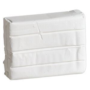 Polymer clay, Sculpey® Soufflé™, igloo. Sold per 1.7-ounce bar.