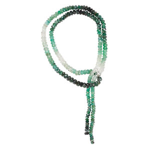 Emerald 1pkg1, hand-cut faceted rondelle bead 15 inch 3x1mm-5x3mm