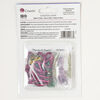 Necklace kit 1pkg28, acrylic / leather / silver-finished steel, mixed colors, assorted sizes and shapes. image number 1