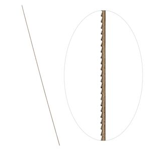 Saw blade, tempered steel, 4/0, 5 inches. Sold per pkg of 144.