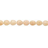 Orange calcite 1pkg1, puffed teardrop bead, 15 inch 20x15mm-20x16mm image number 1