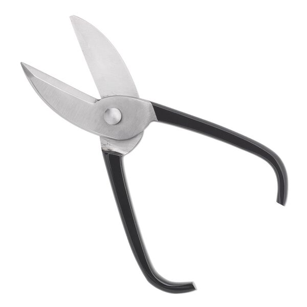 Shears, metal sheet cutter, steel, black, 6 inches. Sold individually. image number 0