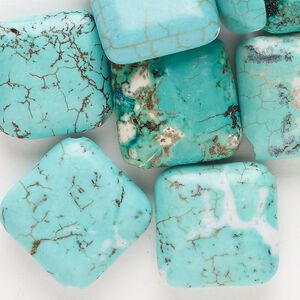 Magnesite 1pkg1, puffed diamond bead 2 oz mix 22-23mm