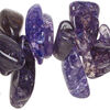 Ice flake quartz 1pkg1, Hawaiian chip bead 15.5-16 inch extra-large image number 0