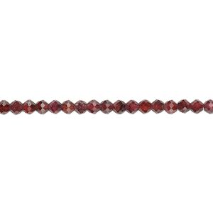 Rhodolite garnet 1pkg1, hand-cut faceted rondelle bead natural 13 inch 2x2mm-3x2mm