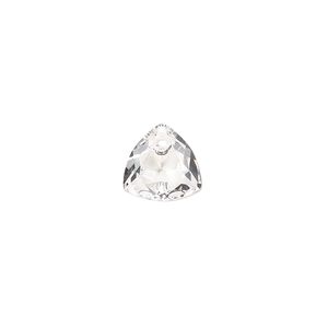 Drop 1pk crystal, Crystal Passions® 10.5mm pendant trilliant cut 6434