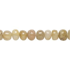 Honey sapphire 1pkg1, hand-cut rondelle bead natural 14 inch 6x4mm-7x5mm