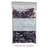 Bag, Tite-Lip™, plastic, clear and white, 4x6-inch top zip with block. Sold per pkg of 100. image number 0