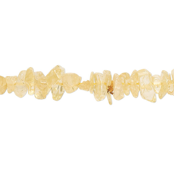 Citrine 1pkg1, chip bead B grade, 18 inch small image number 0