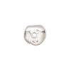 Bead 1pkg1 sterling silver, 14x12mm nugget, electroformed JBB Findings image number 1