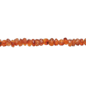 Carnelian 1pkg1, hand-cut tumbled faceted rondelle bead, 13 inch 4x2mm-5x4mm