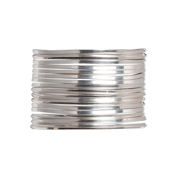 Wire, sterling silver, dead-soft, square, 18 gauge. Sold per pkg of 5 feet. image number 0