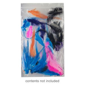 Bag, Tite-Lip™, plastic, clear, 4x7-inch top zip. Sold per pkg of 1,000.