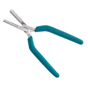 Pliers, Wubbers&reg; Designer Mandrel, pkg/1, large oval mandrel, steel and rubber, 6.75 inches.