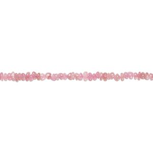 Pink tourmaline 1pkg1, hand-cut rondelle bead 12 inch 2x1mm-3x2mm