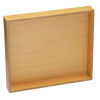 Display tray, wood, brown, 8-1/4 x 7-1/4 x 1 inches. Sold individually. image number 1