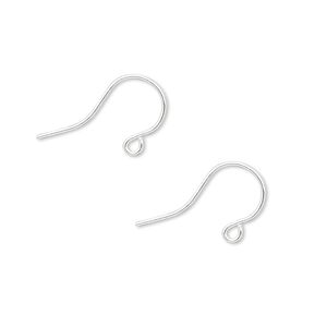 Ear wire fishhook 1pkg200 sterling silver-filled, 10.5mm / open loop, 22 gauge 100 pair