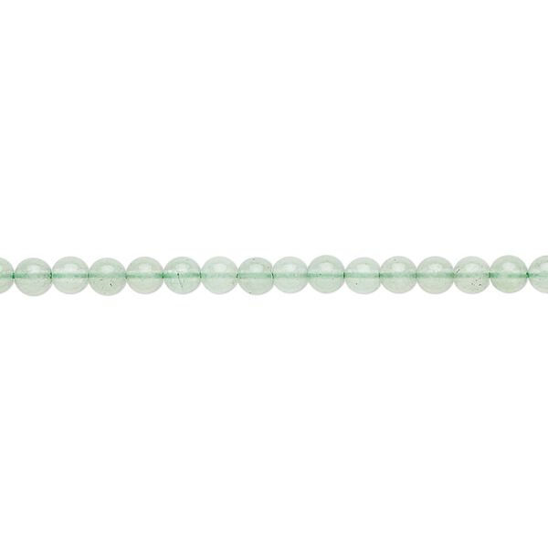 Green aventurine 1pkg1, round bead natural 15.5-16 inch 3mm image number 0