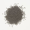 Seed bead, Preciosa Ornela Czech glass, 1pkg50g, 2.8-3.2mm rocaille, opaque matte terra dyed stone grey chalkwhite (06443) image number 1
