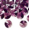 Drop 12pk amethyst, Crystal Passions® 12mm pendant mini disk 6428 image number 1