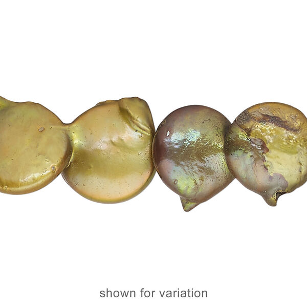 Pearl mix 1pkg5 freshwater, 4x3mm-30x21mm mixed shape, 15 inch cultured mixed colors image number 2