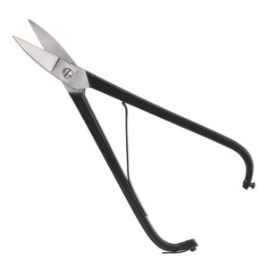 Shears, metal sheet cutter, steel, black, 7 inches. Sold individually.
