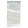 Bag, Tite-Lip™, plastic, clear, 3x5-inch top zip with hole. Sold per pkg of 1,000. image number 1