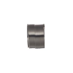 Memory wire, gunmetal-plated high carbon steel, 1/2 inch toe ring, 0.7mm thick. Sold per pkg of 12 loops.