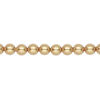 Pearl 1pkg500 royal gold, Swarovski&reg;, 5mm round 5810 image number 0